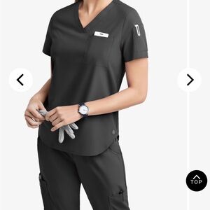 Uniform advantage easy stretch scrub top, gently used